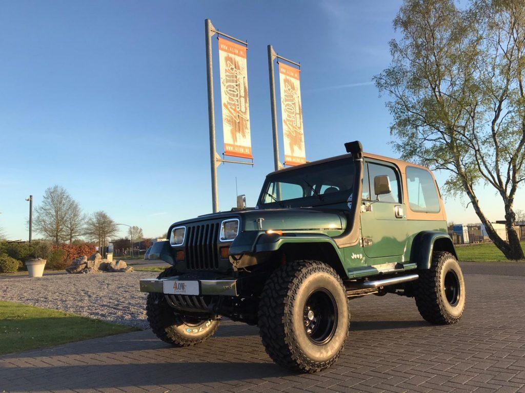 Lekker de zomer door met deze Wrangler YJ VERKOCHT