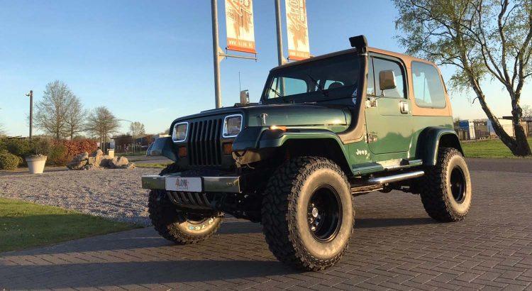Lekker de zomer door met deze Wrangler YJ VERKOCHT