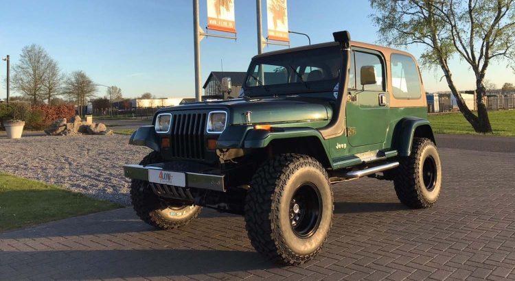 Lekker de zomer door met deze Wrangler YJ VERKOCHT
