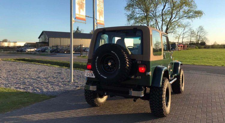 Lekker de zomer door met deze Wrangler YJ VERKOCHT