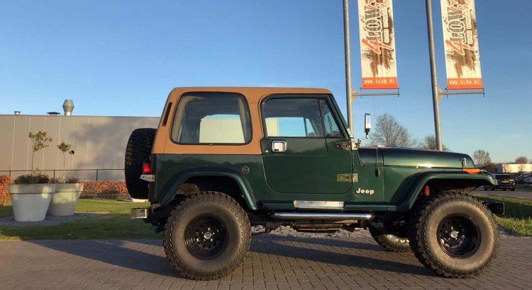 Lekker de zomer door met deze Wrangler YJ VERKOCHT