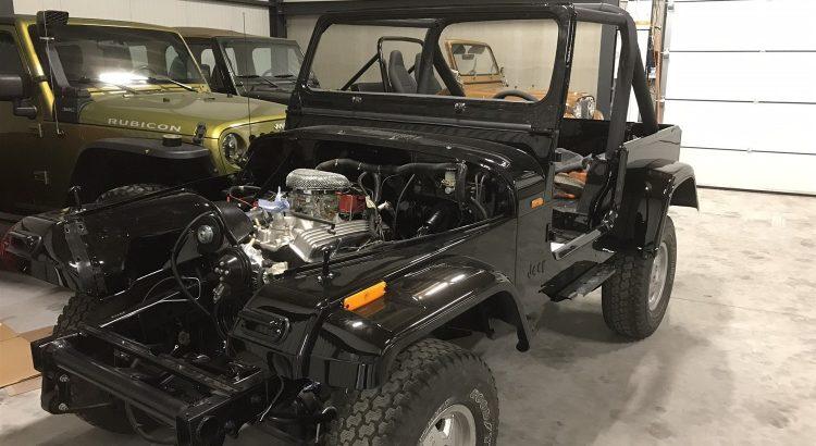 Restauratie Jeep Wrangler V8