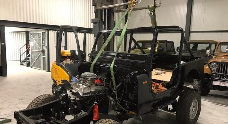 Restauratie Jeep Wrangler V8