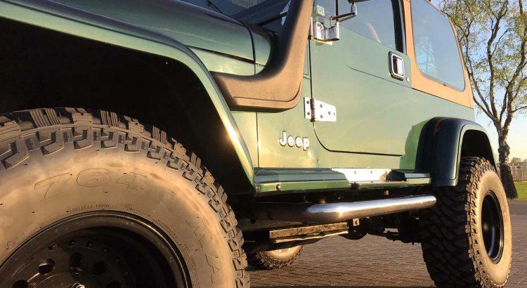 Lekker de zomer door met deze Wrangler YJ VERKOCHT
