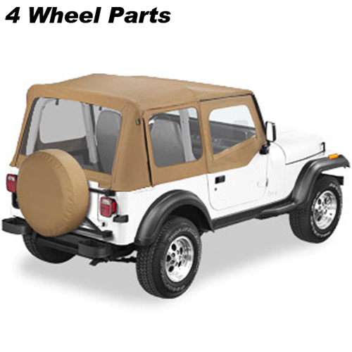 Replace-A-Top zonder hardware, inclusief halve deur skins Spice Wrangler YJ 88 - 95 Replace-A-Top zonder hardware, inclusief halve deur skins Spice Wrangler YJ 88 - 95