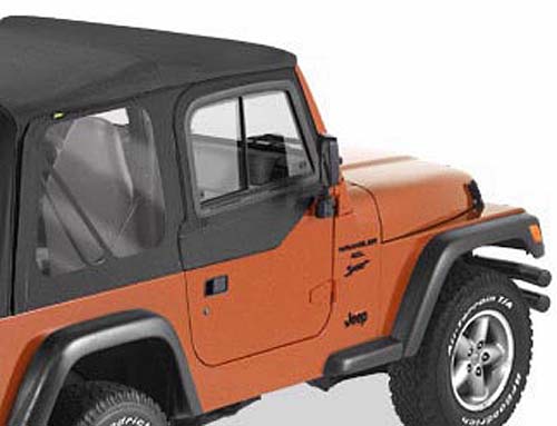 Upper Half Doors Upper Doors Slider Black Diamond Wrangler TJ 96 - 06 Upper Half Doors Upper Doors Slider Black Diamond Wrangler TJ 96 - 06