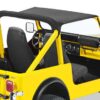 Strapless Bikinitop Black Denim, Jeep CJ7 80 - 86
