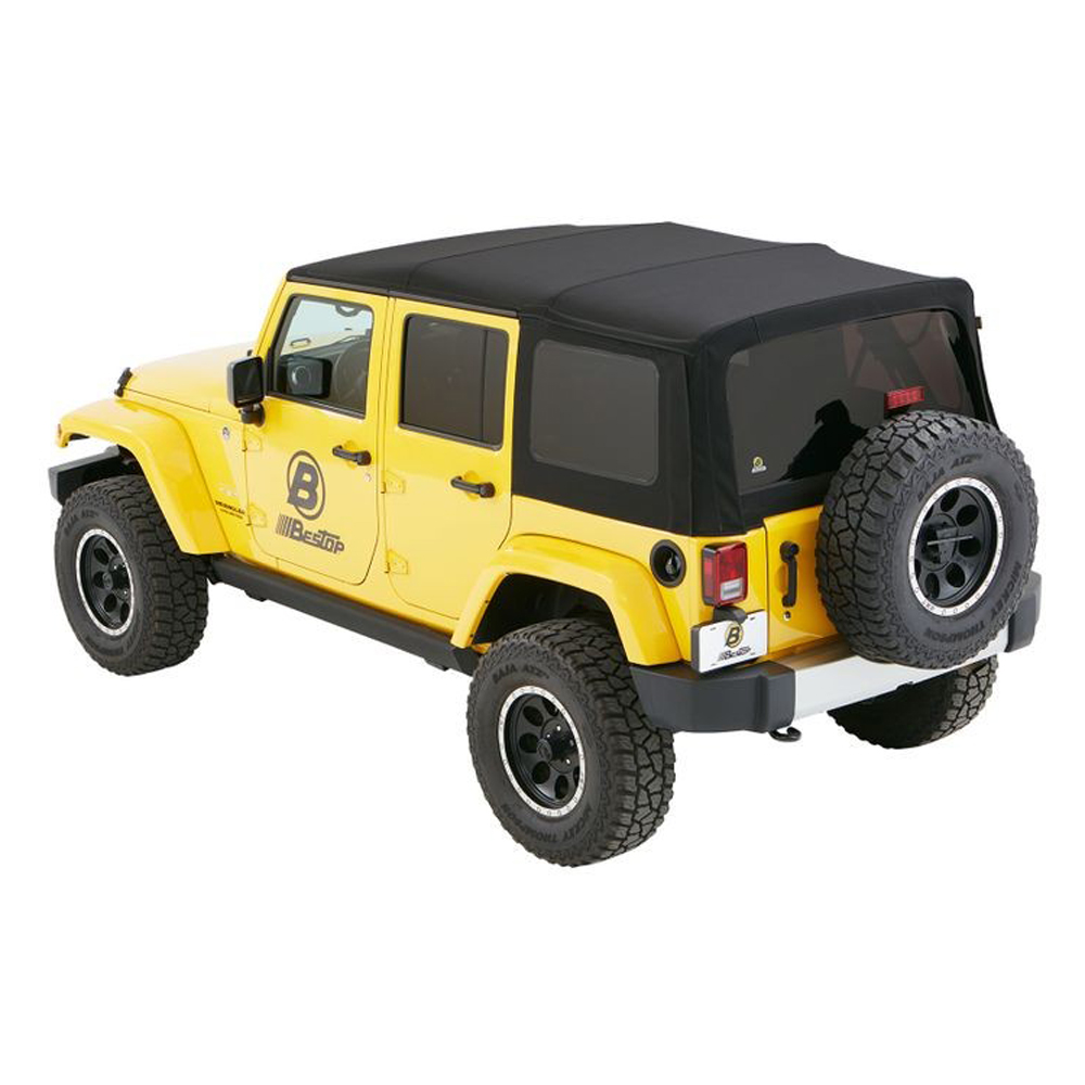 Supertop NX Black Twill Wrangler JK Unlimited 07 - 18 Supertop NX Black Twill Wrangler JK Unlimited 07 - 18