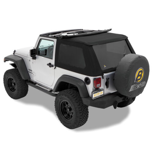 Vervangende Top Trektop NX Black Twill 2-Deurs Wrangler JK 07 - 18 Vervangende Top Trektop NX Black Twill 2-Deurs Wrangler JK 07 - 18