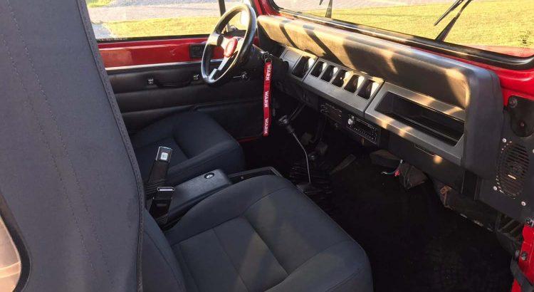 Special Warn Edition Jeep Wrangler YJ VERKOCHT