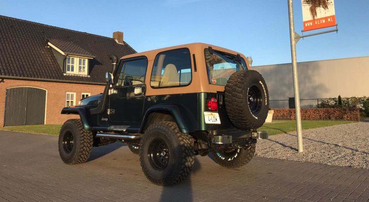 Lekker de zomer door met deze Wrangler YJ VERKOCHT