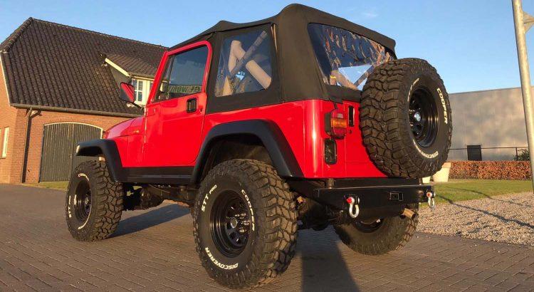 Special Warn Edition Jeep Wrangler YJ VERKOCHT