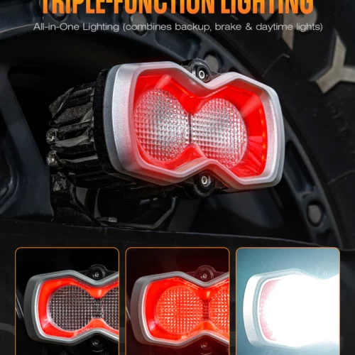 HALO Series | 4.5" LED Third Brake Light Reversing Light HALO Series | 4.5" LED Third Brake Light Reversing Light
