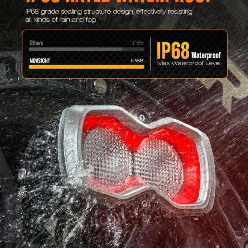 HALO Series | 4.5" LED Third Brake Light Reversing Light HALO Series | 4.5" LED Third Brake Light Reversing Light