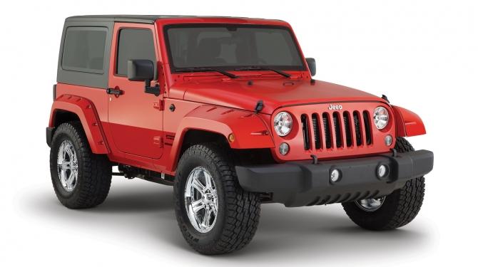 BUSHWACKER achterspatbord af fabriek - Jeep Wrangler JK 2 deur BUSHWACKER achterspatbord af fabriek - Jeep Wrangler JK 2 deur