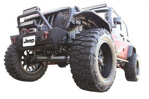 GO INDUSTRIES achter bumper staal zonder bandbevestiging - Jeep Wrangler JK