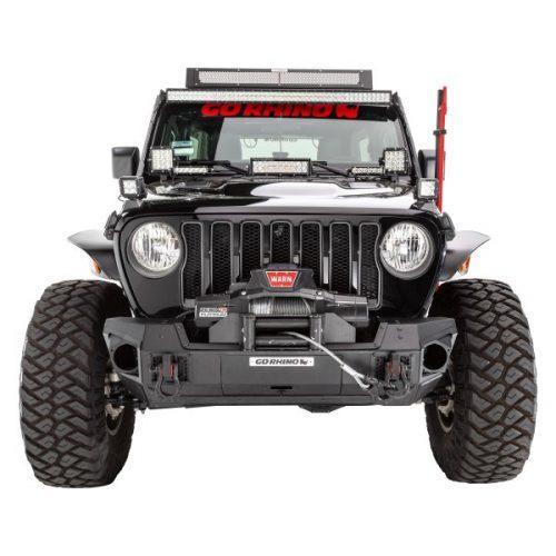 Go Rhino Trailline smalle voorbumper - Jeep Wrangler JK 07-18 Go Rhino Trailline smalle voorbumper - Jeep Wrangler JK 07-18