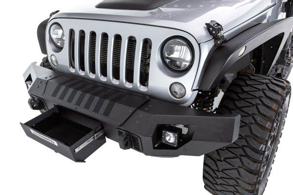 Go Rhino voorbumper Trailline volle breedte recht - Jeep Wrangler JK Go Rhino voorbumper Trailline volle breedte recht - Jeep Wrangler JK