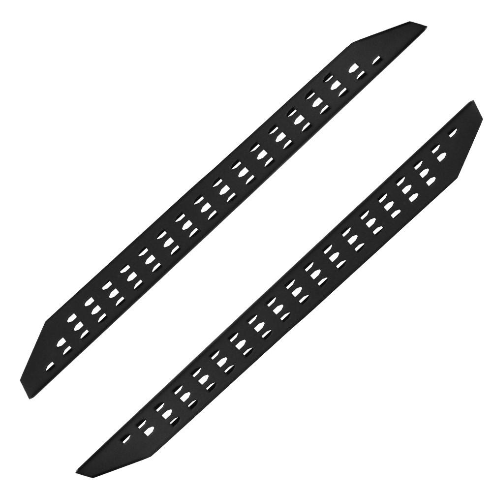 Go Rhino sidesteps RB20 met beschermede coating - Jeep Wrangler JK 2 deurs Go Rhino sidesteps RB20 met beschermede coating - Jeep Wrangler JK 2 deurs
