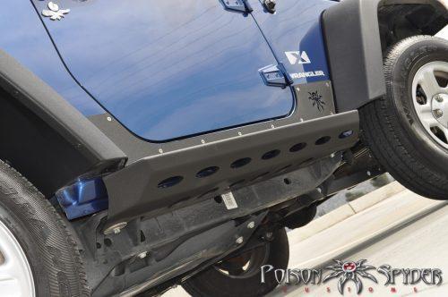 POISON SPYDER rubberen body beschermers - Jeep Wrangler JK