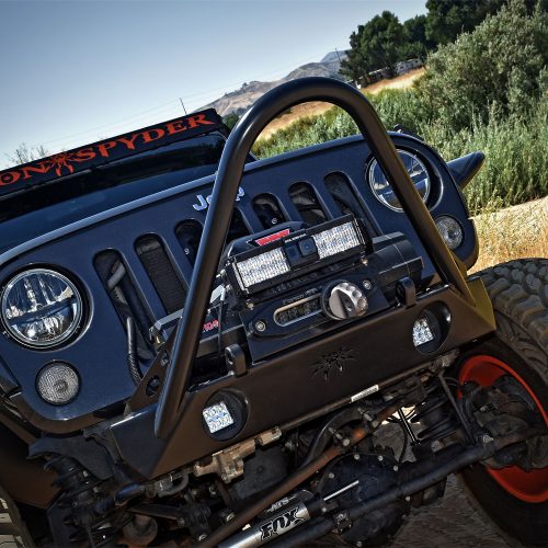 Poison Spyder voorbumper BFH II Trail Stinger met bevestigingsbeugels - Jeep Wrangler JK 07-18