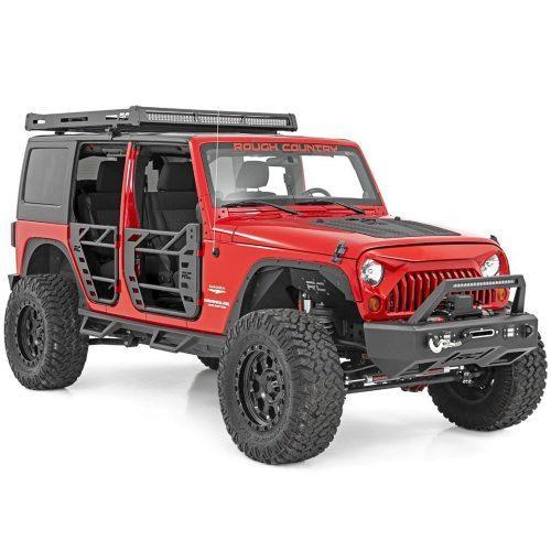 Rough Country voor- en achterspatbord verwijder kit - Jeep Wrangler JK 07-18