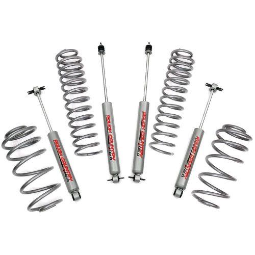 Rough Country 2,5 inch liftkit Wrangler TJ 97-06 4 cilinder