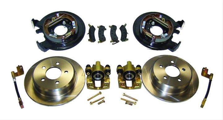 schijfremconversiekit achteras Wrangler YJ schijfremconversiekit achteras Wrangler YJ