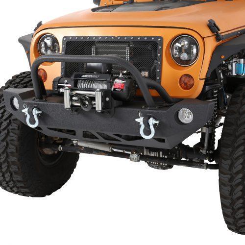 SMITTYBILT stalen voorbumper SRC CARBINE - Jeep Wrangler JK