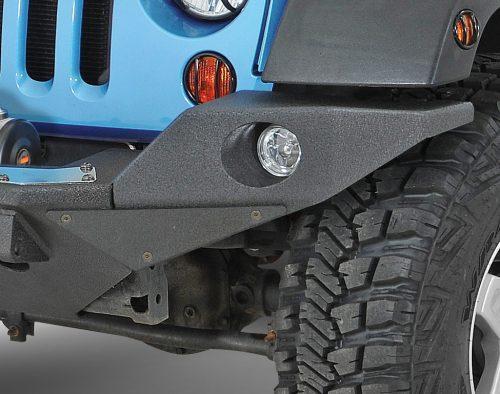 Smittybilt volledige breedte eindplaten voor voorbumper M.O.D. XRC - Jeep Wrangler JK
