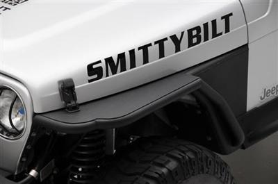 Smittybilt XRC Armor buisvormige spatborden - Jeep Wrangler YJ