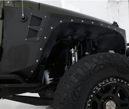 SMITTYBILT voorspatborden Armor XRC - Jeep Wrangler JK