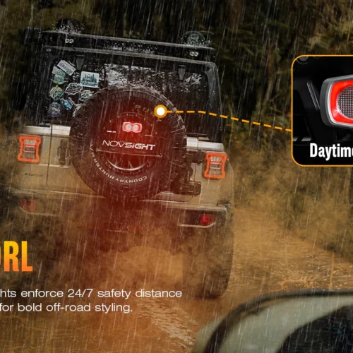 HALO Series | 4.5" LED Third Brake Light Reversing Light HALO Series | 4.5" LED Third Brake Light Reversing Light