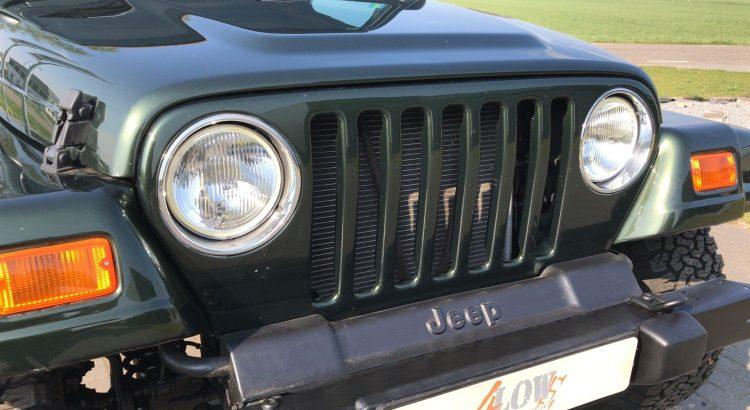 Jeep Wrangler TJ 4.0L HO Sahara VERKOCHT