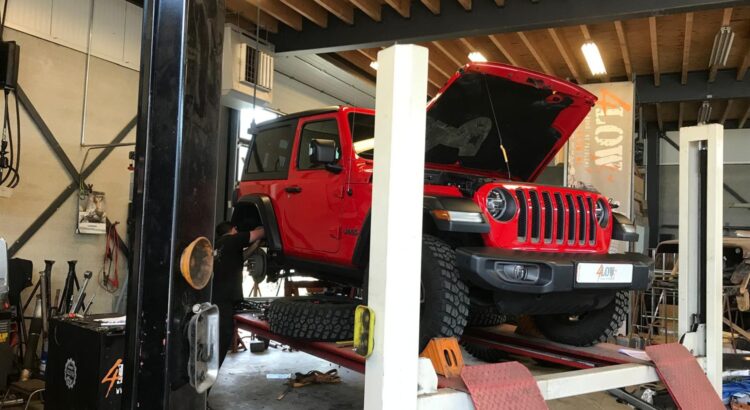 2,5 inch liftkit Terraflex met Falcon schokbrekers