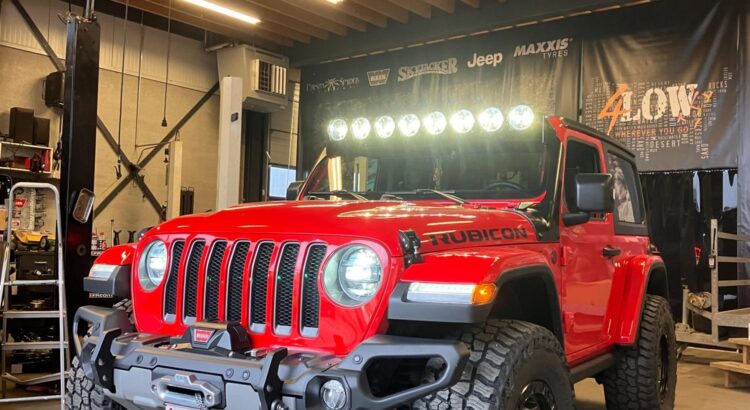 2,5 inch liftkit Terraflex met Falcon schokbrekers