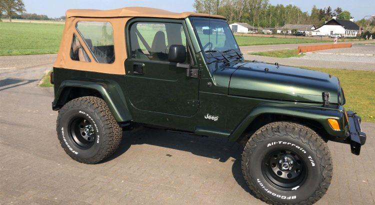 Jeep Wrangler TJ 4.0L HO Sahara VERKOCHT
