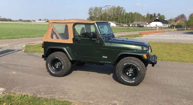 Jeep Wrangler TJ 4.0L HO Sahara VERKOCHT