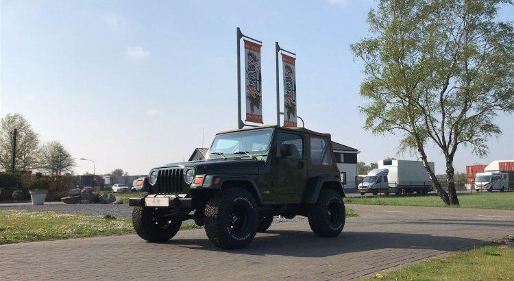 Jeep Wrangler TJ 4.0L HO Sahara VERKOCHT