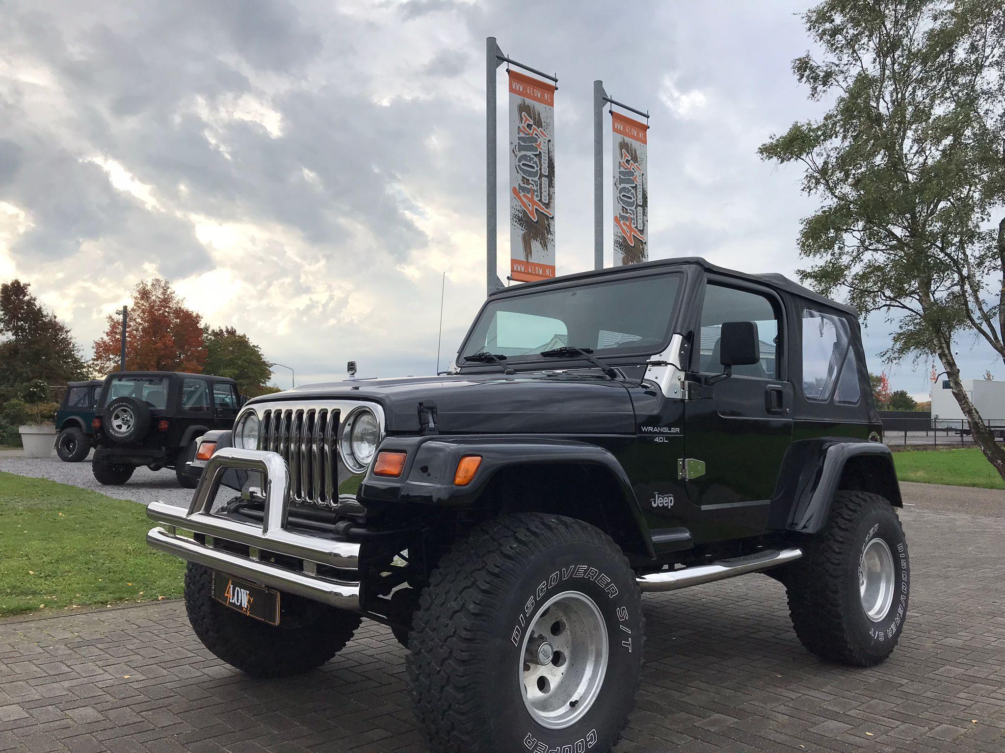 Jeep Wrangler TJ 4.0L HO VERKOCHT 4Low Jeep specialist