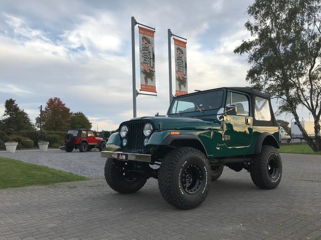 CJ7 gerestaureerd VERKOCHT 4Low | Jeep specialist
